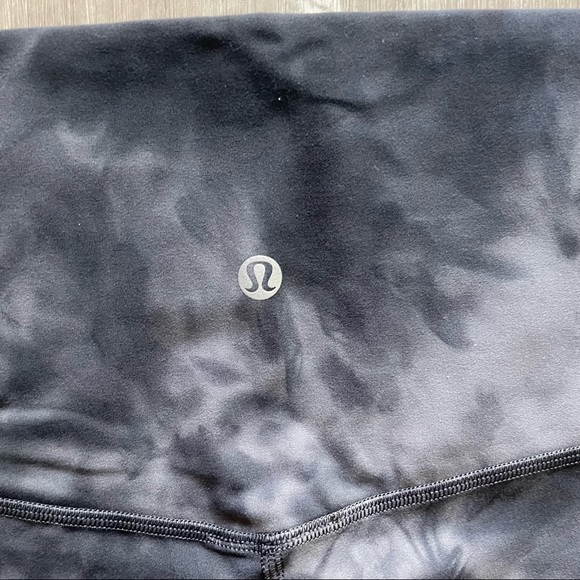 Lululemon Align HR Short 8" - Diamond Dye Pitch Grey - Picture 7 of 7